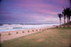 Beaches at Ansteys Beach poster print showcasing the Durban coastline