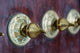 Close-up of traditional carved door from Stone Town, Zanzibar, Tanzania poster print by Alida Latham.
