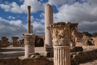 Carthage Antonine Bath Ancient Architecture Poster Print by Walter Bibikow