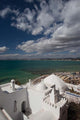 Tunisia, Cap Bon Gulf of Hammamet from the Kasbah Poster Print by Walter Bibikow
