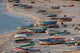 Hammamet waterfront fine art print by Walter Bibikow showcasing vibrant colors and serene landscape.