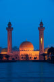 Tunisia Monastir Mausoleum Evening Poster Print by Walter Bibikow