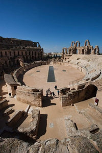 Colosseum Poster Print by Walter Bibikow showcasing ancient architecture.