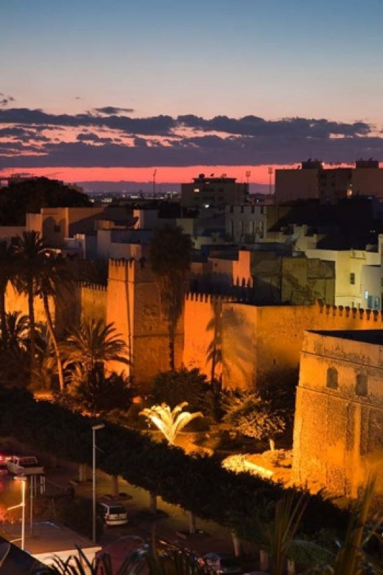 Tunisia, Sfax, Medina along Avenue Ali Belhouane Poster Print by Walter Bibikow
