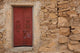 Tunisia Ksour Area Ezzahra village doorway poster print by Walter Bibikow