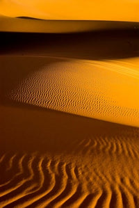 Desert Dunes of the Erg Murzuq Poster Print by Aldo Pavan, showcasing serene desert landscape.
