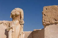 Headless Statue from Sabratha Roman Site Poster Print by Sergio Pitamitz