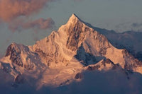 South Georgia Island Mountain Peak at Dawn Poster Print by Jaynes Gallery