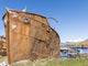 Wreck of the Dias Poster Print by Martin Zwick featuring Grytviken Whaling Station