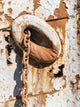Anchor Chain of the Dias Wreck at Grytviken Whaling Station Poster Print