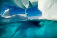 Antarctica Arched Iceberg Poster Print by Paul Souders