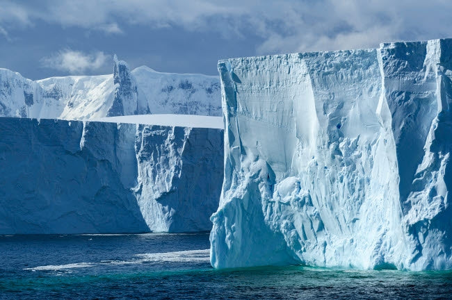 Antarctica Tabular Iceberg Poster Print by Yuri Choufour