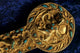 Detail of Dagger Gold Artifacts from Tillya Tepe Find Poster Print