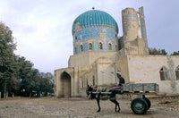 Masjid Sabz, the Green Mosque in Balkh, Afghanistan Poster Print