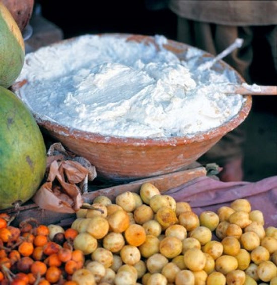 Afghanistan Tashkurghan Bazaar Stall Cuisines Poster Print by Ric Ergenbright