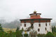 Kichu Lhakhang Dzong Poster Print by Keren Su showcasing Bhutan's cultural beauty.