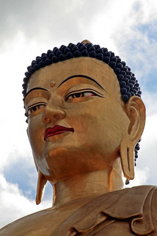 Buddha Dordenma Statue Poster Print from Thimphu, Bhutan