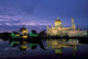 Sultan Omar Ali Saifuddin Mosque Poster Print by Steve Roxbury