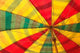 Poster print of umbrella patterns at Fuli Village market in Yangshuo, China by Adam Jones