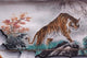 Tiger Painting on Outdoor Corridors, Zhongshan Park, Beijing, China by Adam Jones