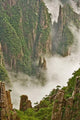 Mt. Huang Shan Landscape Poster Print by Adam Jones