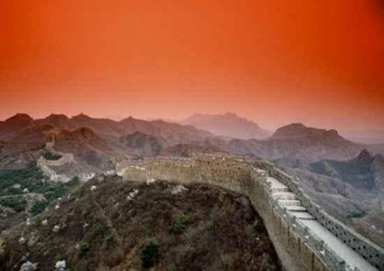 Great Wall of China Jinshanling Poster Print by Bill Bachmann
