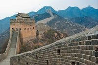 Great Wall of China Poster Print by Charles Crust, showcasing the iconic landmark.