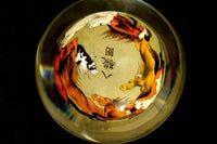 Horse Globe Poster Print by Cindy Miller Hopkins showcasing Chinese handicrafts.