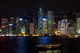 Hong Kong Victoria Harbor city skyline poster print by Cindy Miller Hopkins.