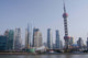 View from The Bund of Pudong Area, Shanghai Poster Print by Cindy Miller Hopkins