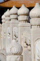 Beijing Forbidden City Poster Print showcasing ornate marble bridge by Cindy Miller Hopkins.