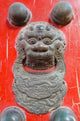 Door knocker at Hall of Consolation, Forbidden City, Beijing poster print by Cindy Miller Hopkins.