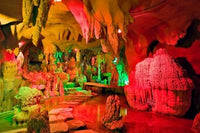 Cave Stalagmites and Stalactites Poster Print by Janis Miglavs