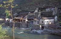 Ancient Town of Ningchang on the Yangtze River Poster Print