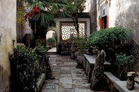 Courtyard of Huizhou-styled House, China Poster Print by Keren Su