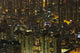 Skyline in Downtown Hong Kong at Dusk Poster Print by Keren Su