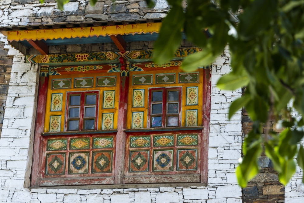 Old House in Zhuokeji Headman's Village Poster Print by Keren Su