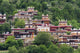 Tibetan village in the mountains poster print by Keren Su