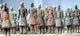 Terra Cotta Warriors and Pits Poster Print by Kymri Wilt, showcasing ancient Chinese art.