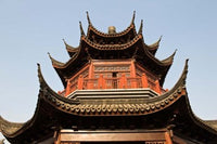 Pagoda along Shan Tang Street in Suzhou, China Poster Print by Michael DeFreitas