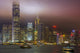 Hong Kong Island skyline and Victoria Harbour poster print by Michael DeFreitas.