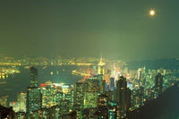 City Lights at Twilight from Victoria Peak, Hong Kong Poster Print by Paul Souders