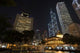 City Skyline Poster Print featuring Statue Square, Hong Kong by Sergio Pitamitz