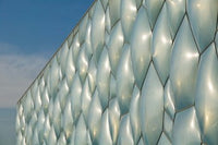 National Aquatics Center Poster Print by Walter Bibikow showcasing modern architecture.