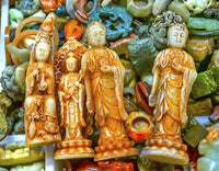 Chinese Buddha Replica Poster Print from Panjuan Flea Market