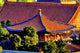 Blue Pavilion, Forbidden City art print by William Perry showcasing traditional Chinese architecture.