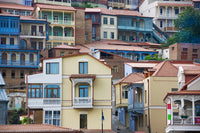 Poster print of a traditional house in Tbilisi, Georgia by Keren Su.