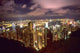 Hong Kong Skyline from Victoria Peak Poster Print by Bill Bachmann