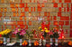 Flowers at Man Mo Buddhist Temple Poster Print by Julie Eggers