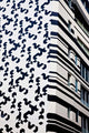 Close up of a building in Hong Kong poster print by Julie Eggers